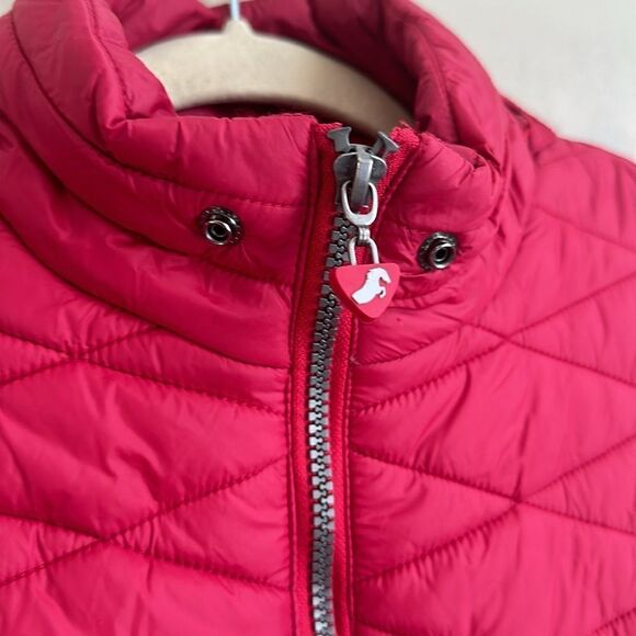 Aubrion Red Horse-riding Puffer Jacket 8-M - Picture 4 of 7